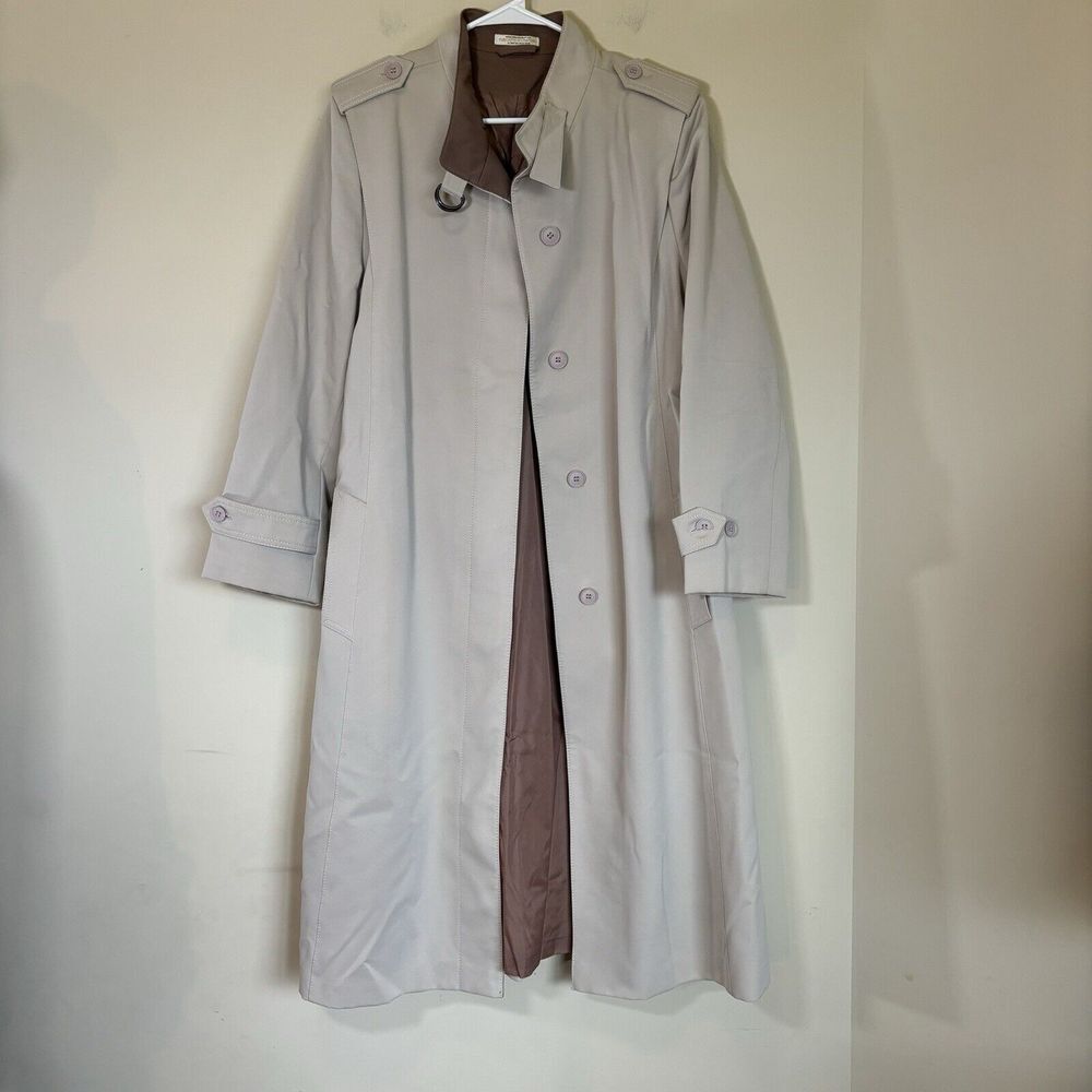 Vintage Forecaster of Boston 13/14 Knee Length Women's Trench Coat